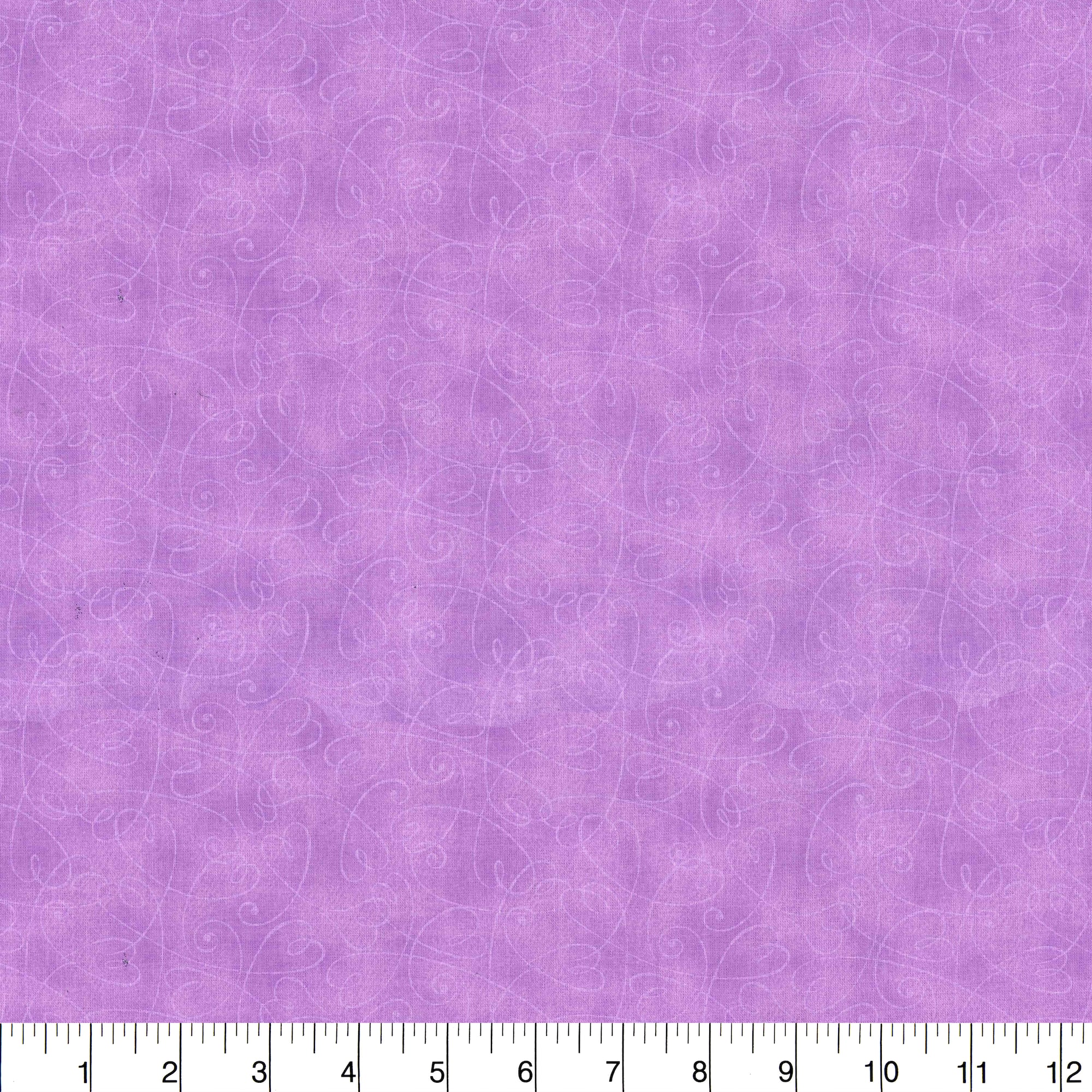 Fabric Traditions Tonal Purple Heart Print Cotton Fabric
